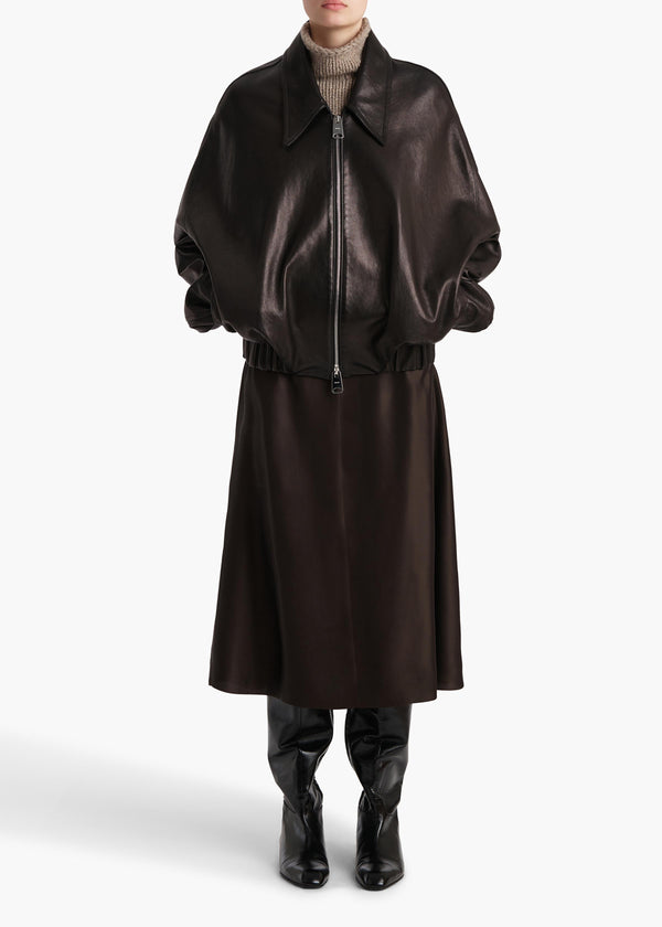 Khaite Odin Jacket Black Leather