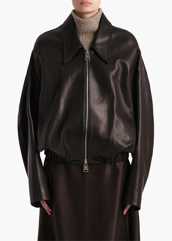 Khaite Odin Jacket Black Leather
