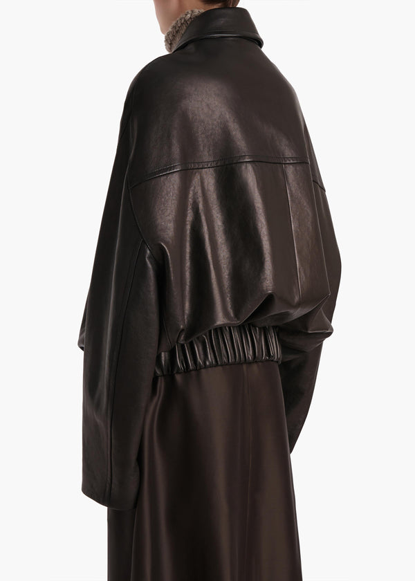 Khaite Odin Jacket Black Leather