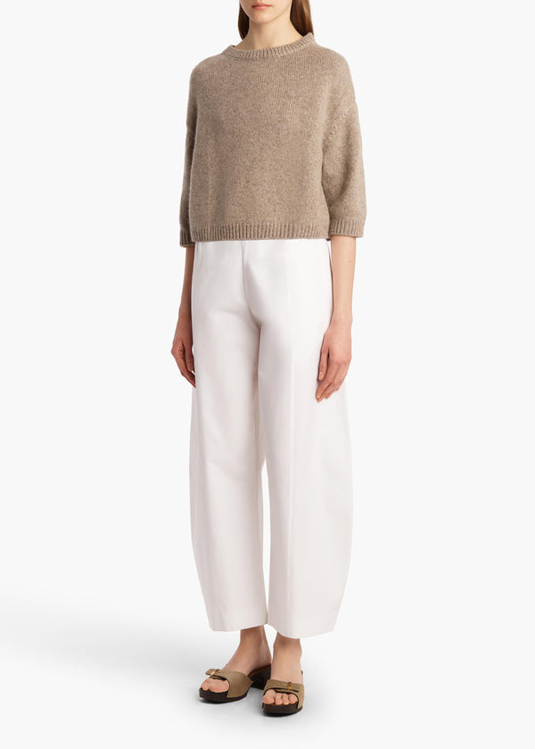 Khaite Sabina Sweater Sepia