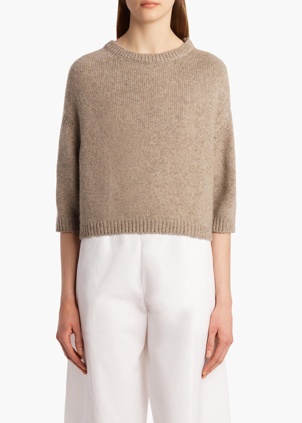 Khaite Sabina Sweater Sepia