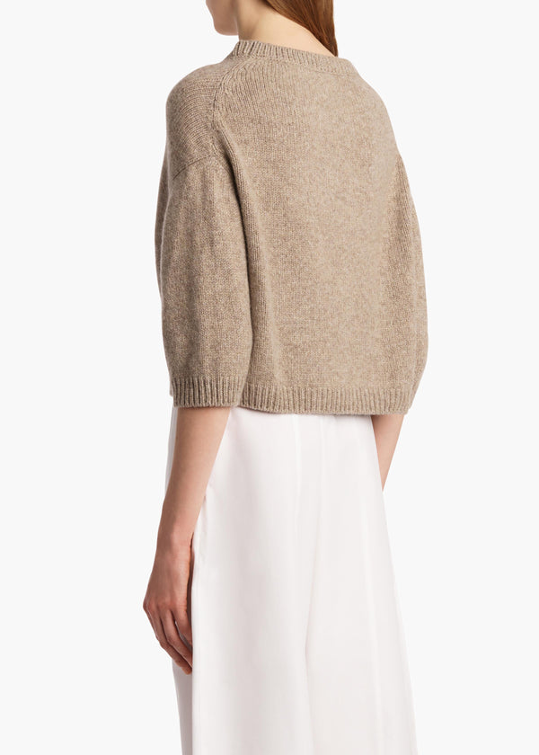 Khaite Sabina Sweater Sepia