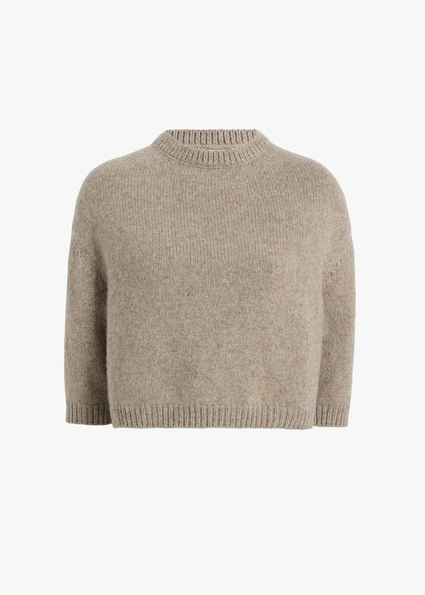 khaite Sabina Sweater Sepia