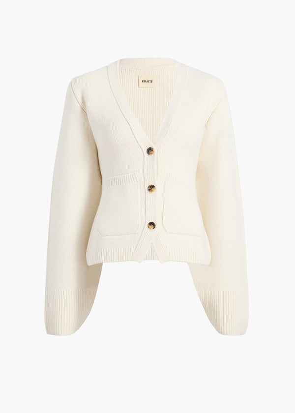 khaite Scarlet Cardigan Glaze