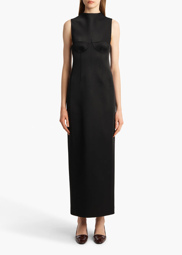 Khaite Shoshanna Dress Black