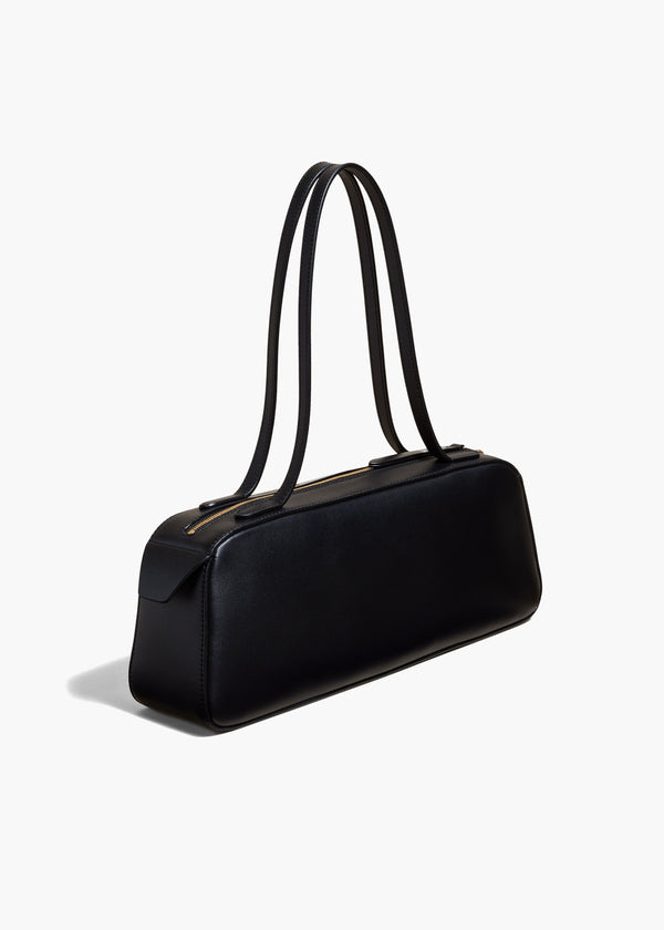 Khaite Simona Shoulder Bag Black Leather