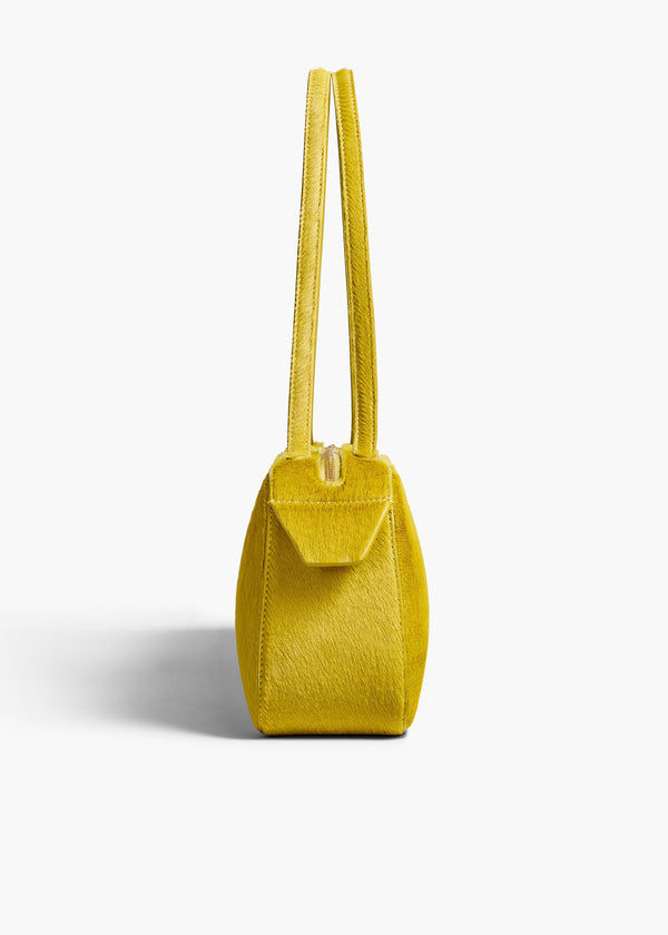 Khaite Simona Shoulder Bag Fern Haircalf