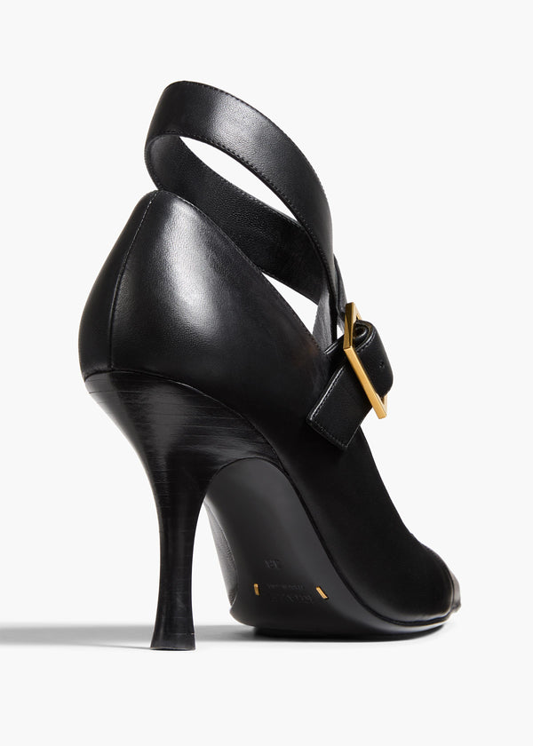 Khaite Sloan Pump Black Leather