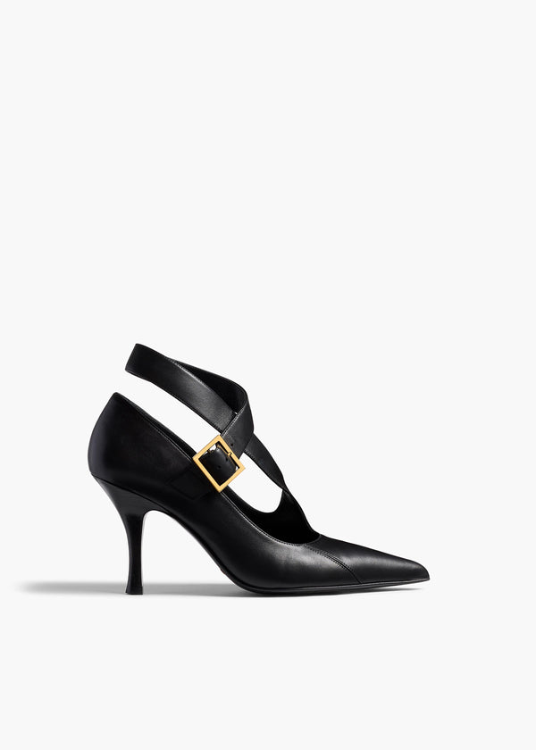 khaite Sloan Pump Black Leather