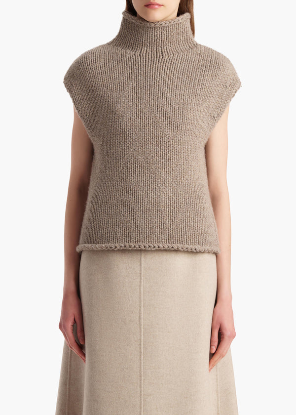 Khaite Sly Top Sepia