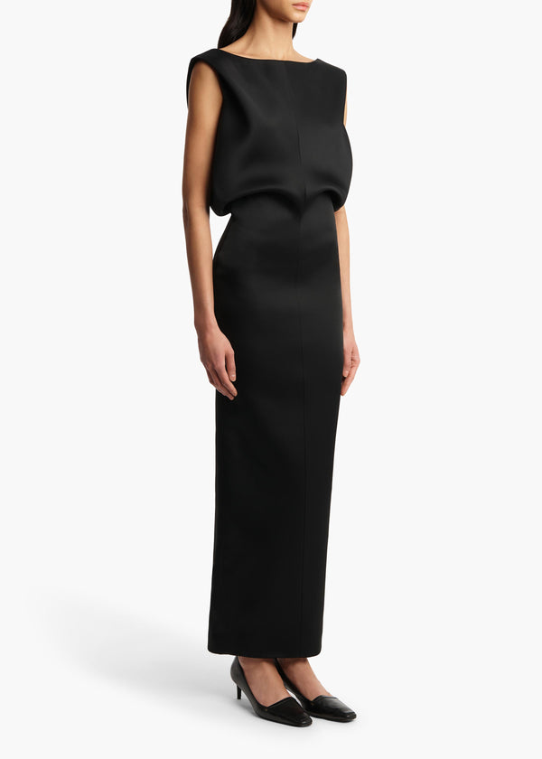 Khaite Terran Dress Black