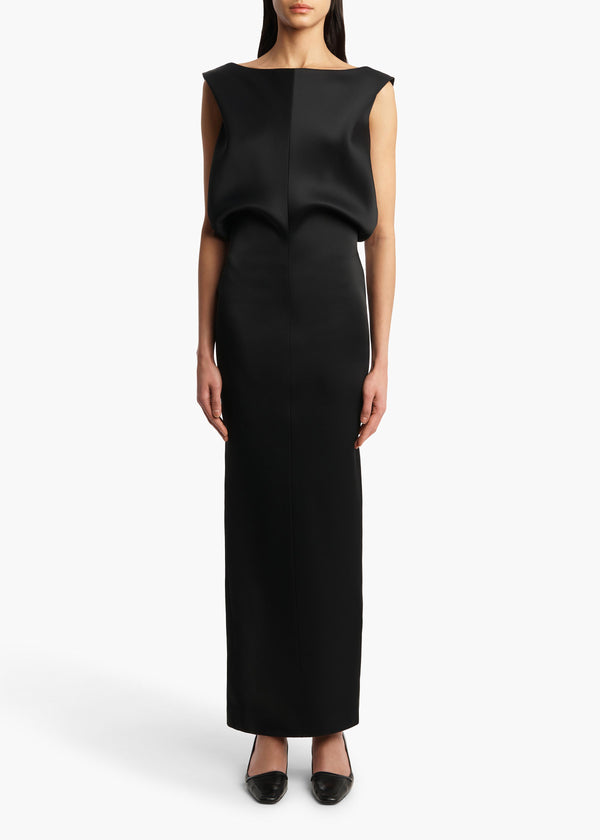 Khaite Terran Dress Black