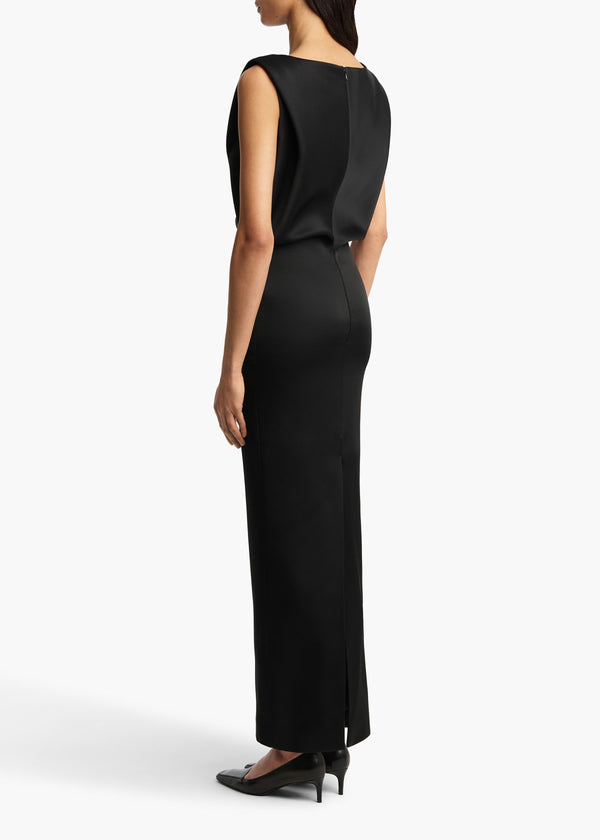 Khaite Terran Dress Black