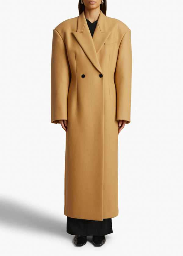 Khaite THE AMELIA CARDIGAN Powder