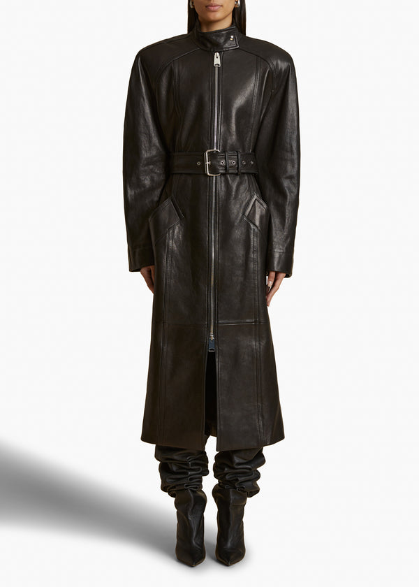 Khaite THE AMELIA CARDIGAN Powder