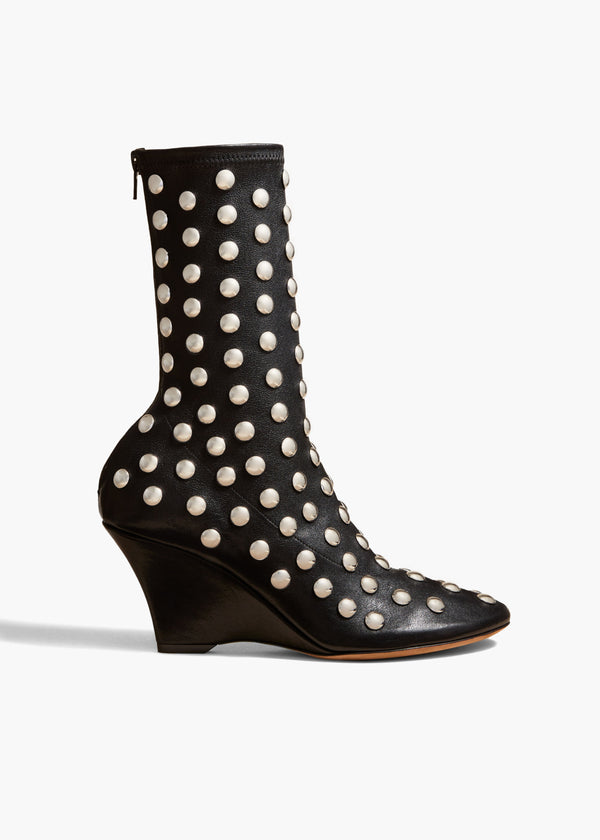 Khaite THE AMELIA CARDIGAN Powder