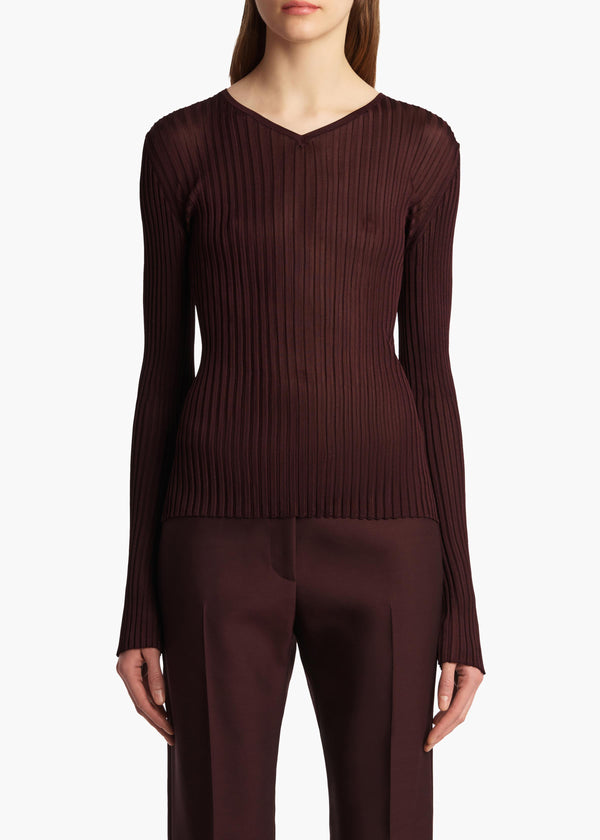 Khaite Tia Top Almandine