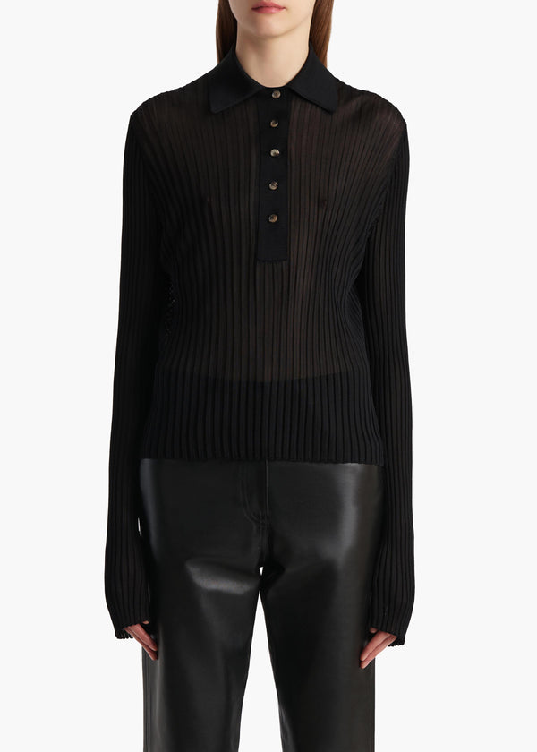 Khaite Vin Top Black