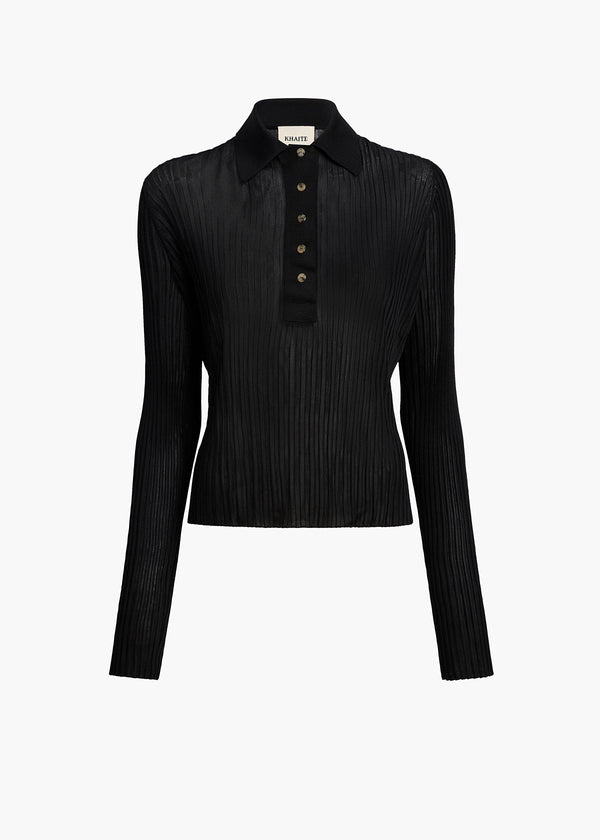 khaite Vin Top Black