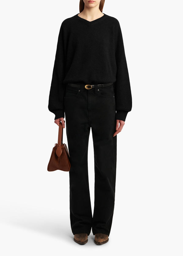 Khaite Wolfe Sweater Black