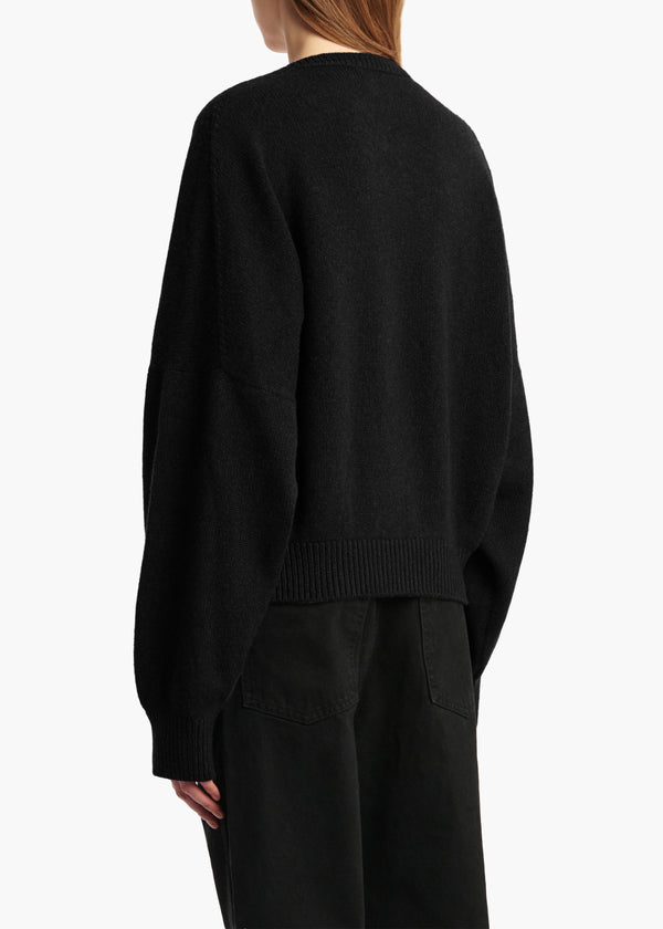 Khaite Wolfe Sweater Black