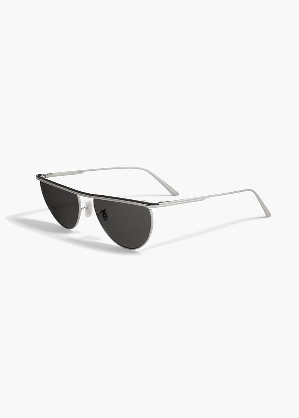 Khaite KHAITE X Oliver Peoples 1984C Silver And Grey