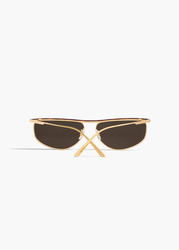 Khaite KHAITE X Oliver Peoples 1986C Gold And Green