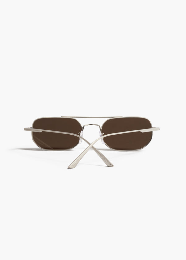 Khaite KHAITE X Oliver Peoples 1989C Silver And Grey