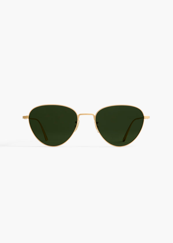 khaite KHAITE x Oliver Peoples 1991C Gold and Green