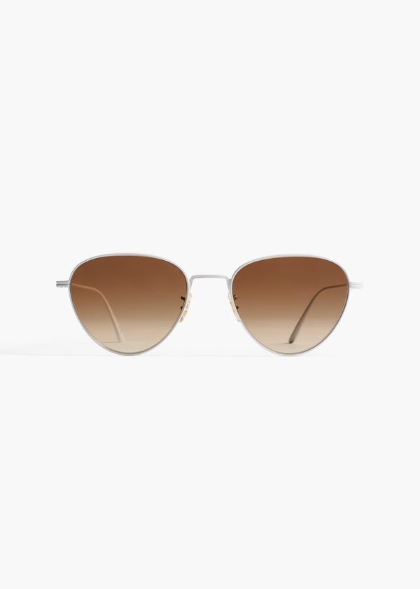khaite KHAITE x Oliver Peoples 1991C White and Dark Brown