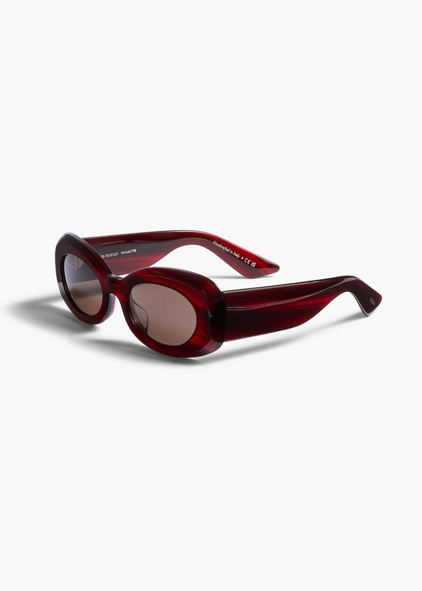 Khaite KHAITE X Oliver Peoples 1992C Bordeaux Bark And Brown