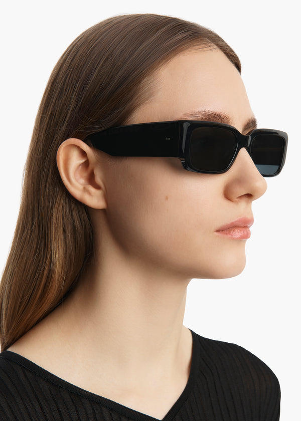 Khaite KHAITE X Oliver Peoples 1995C Black And Grey