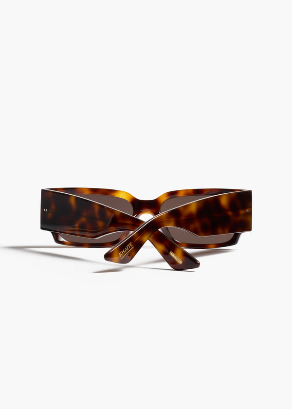 Khaite KHAITE X Oliver Peoples 1995C Dark Mahogany And Brown