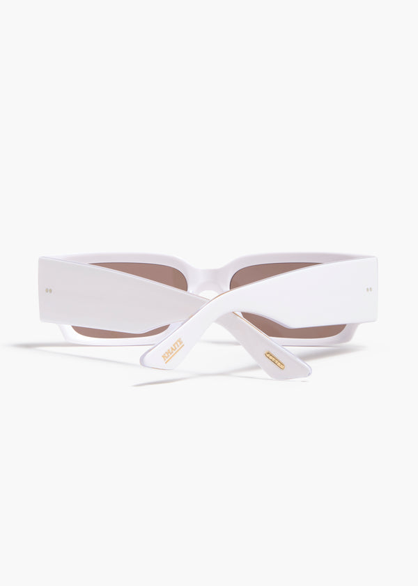 Khaite KHAITE X Oliver Peoples 1995C White And Brown