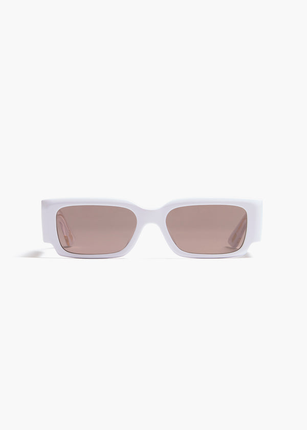 khaite KHAITE x Oliver Peoples 1995C White and Brown