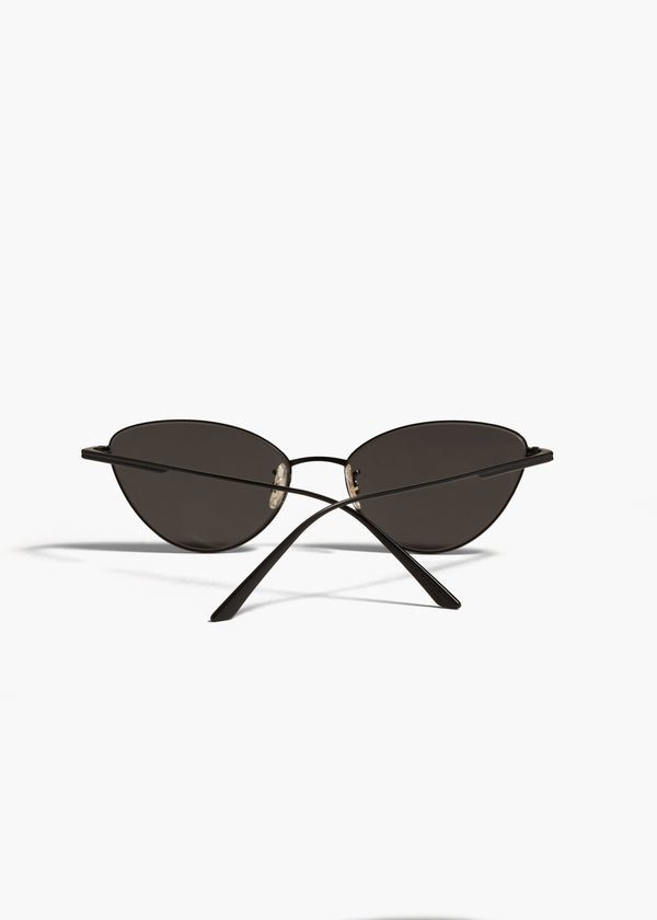 Khaite KHAITE X Oliver Peoples 1998C Matte Black And Grey