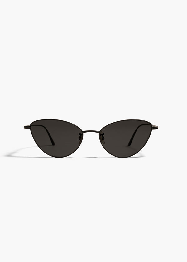 khaite KHAITE x Oliver Peoples 1998C Matte Black and Grey