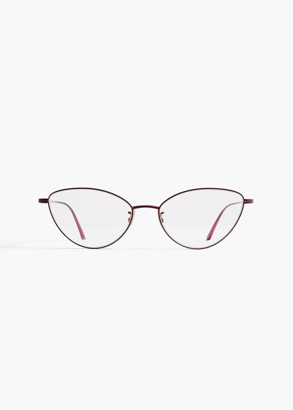 khaite KHAITE x Oliver Peoples 1998RX Brushed Burgundy