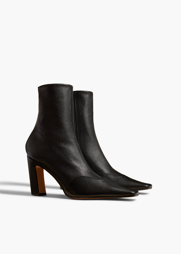 Khaite Nevada Stretch High Boot Black Nappa Leather