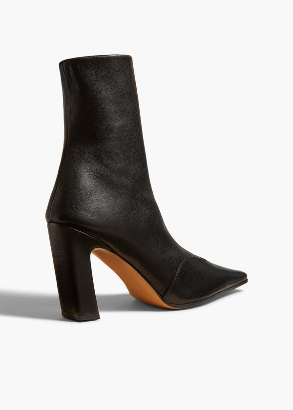 Khaite Nevada Stretch High Boot Black Nappa Leather