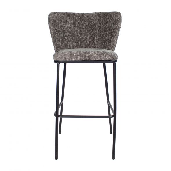Kick Bar Stool Bo - Dark Grey