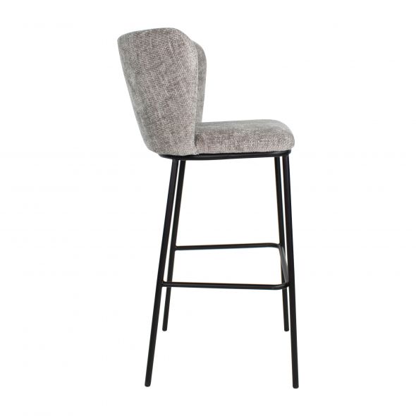 Kick Bar Stool Bo - Grey