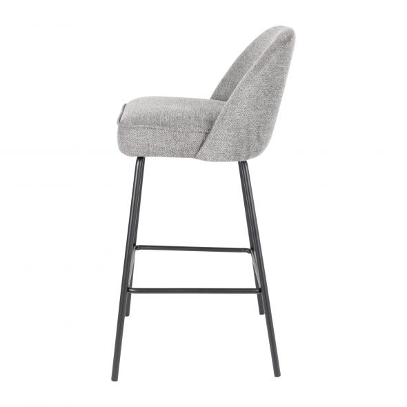 Kick Bar Stool Lucy - Dark Grey