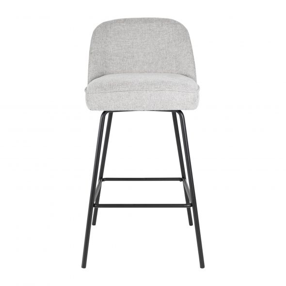 Kick Bar Stool Lucy - Grey