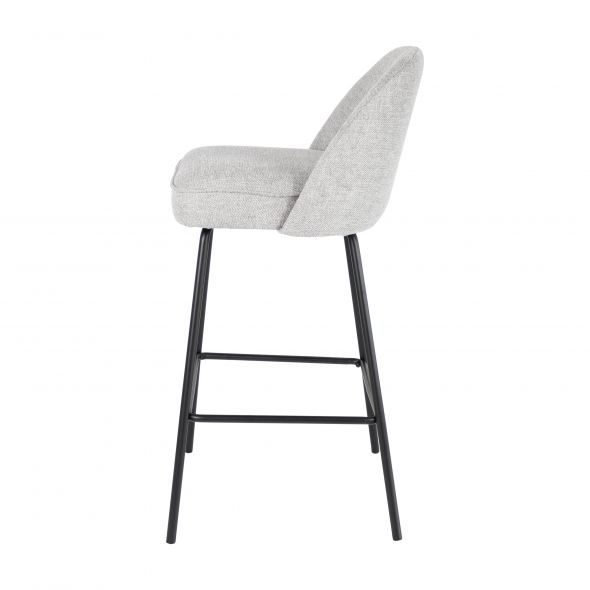 Kick Bar Stool Lucy - Grey
