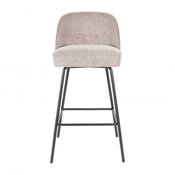 Kick Bar Stool Lucy - Taupe
