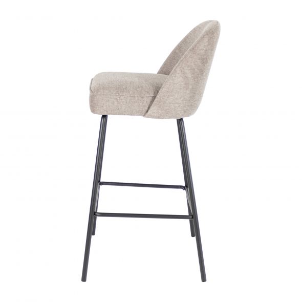 Kick Bar Stool Lucy - Taupe