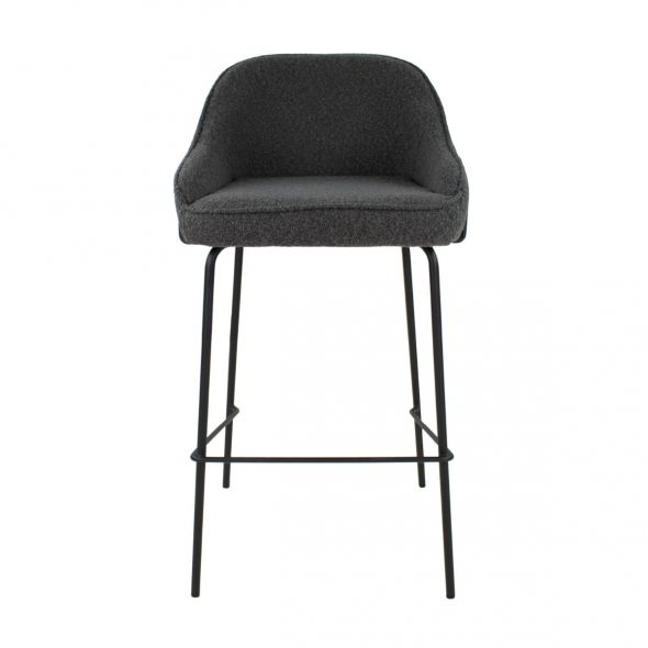 Kick Bar Stool Sepp - Dark Grey
