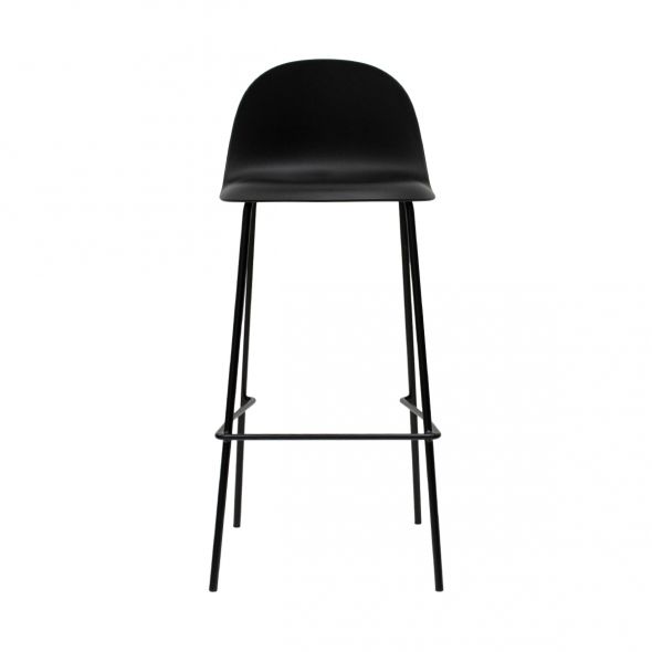 Kick Ciro Garden Bar Stool - Black