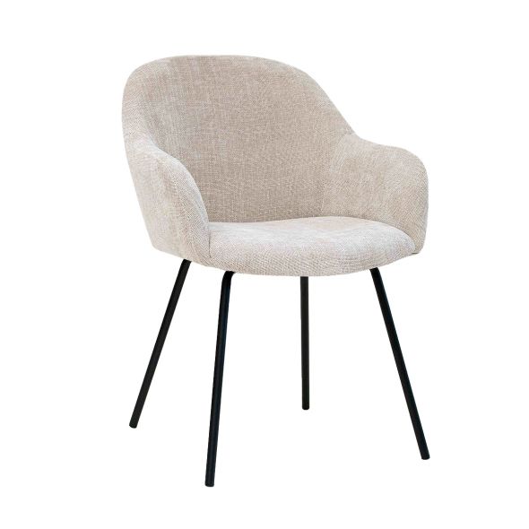 Kick dining chair Arda - Champagne